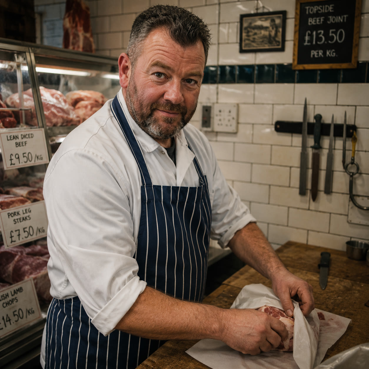 Butcher & deli — funded by Granton Hale