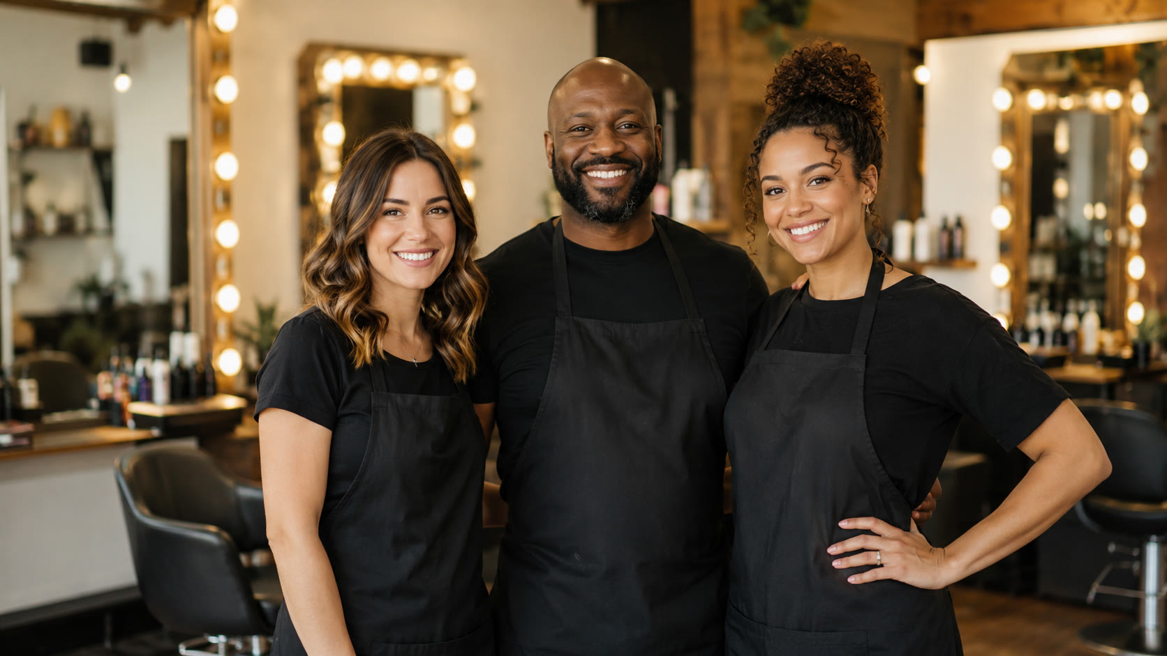 Hair & beauty salon — funded by Granton Hale